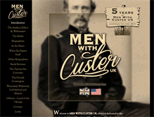 Tablet Screenshot of menwithcuster.com